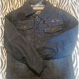 unisex kids jean jacket size M (5-6)